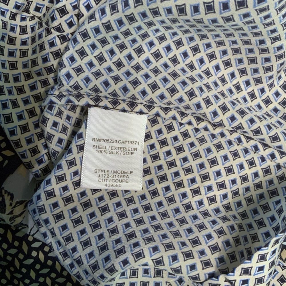 Joie Shallcross Silk Shift Pullover Dress Blue XS / S - Picture 6 of 7
